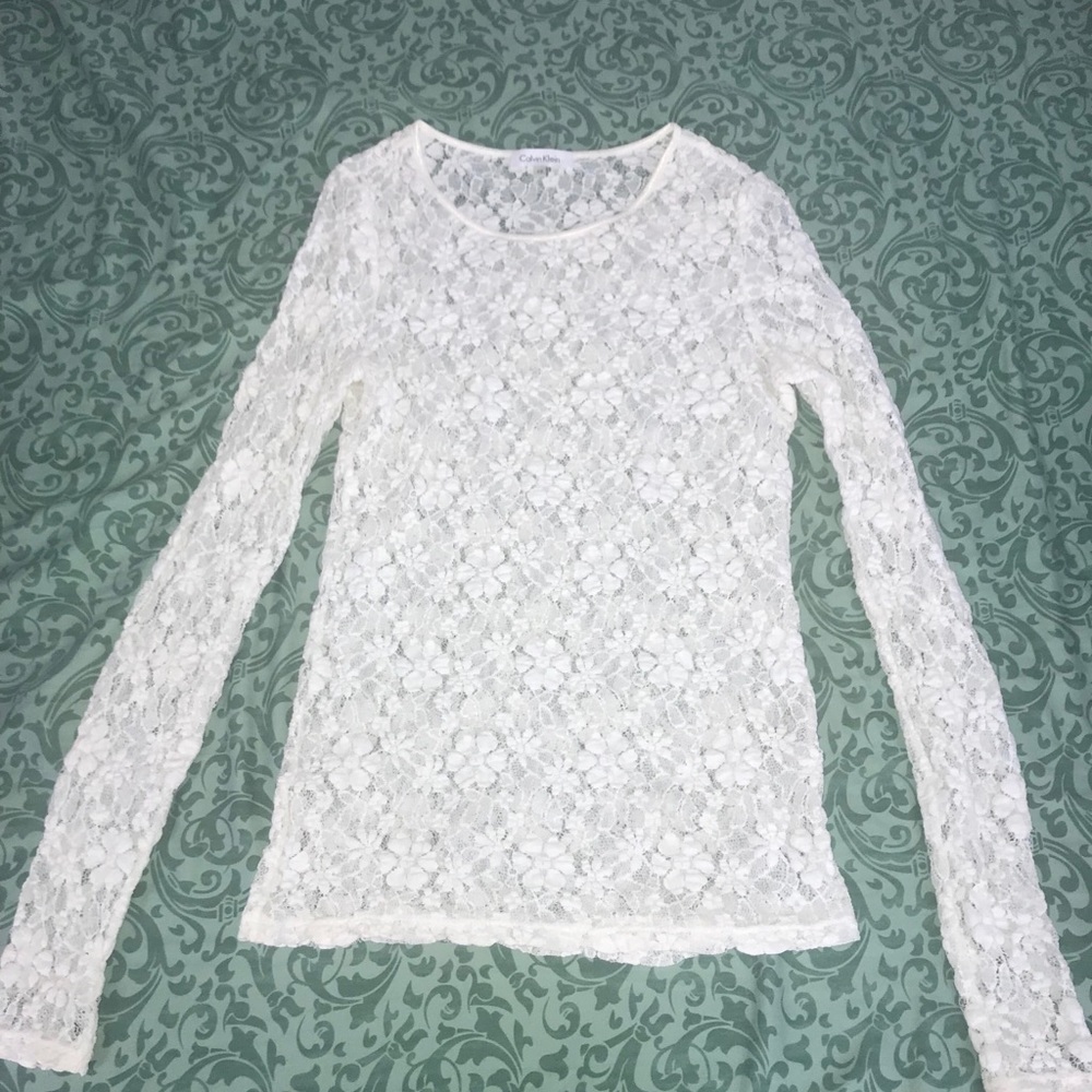 Calvin Klein lace top